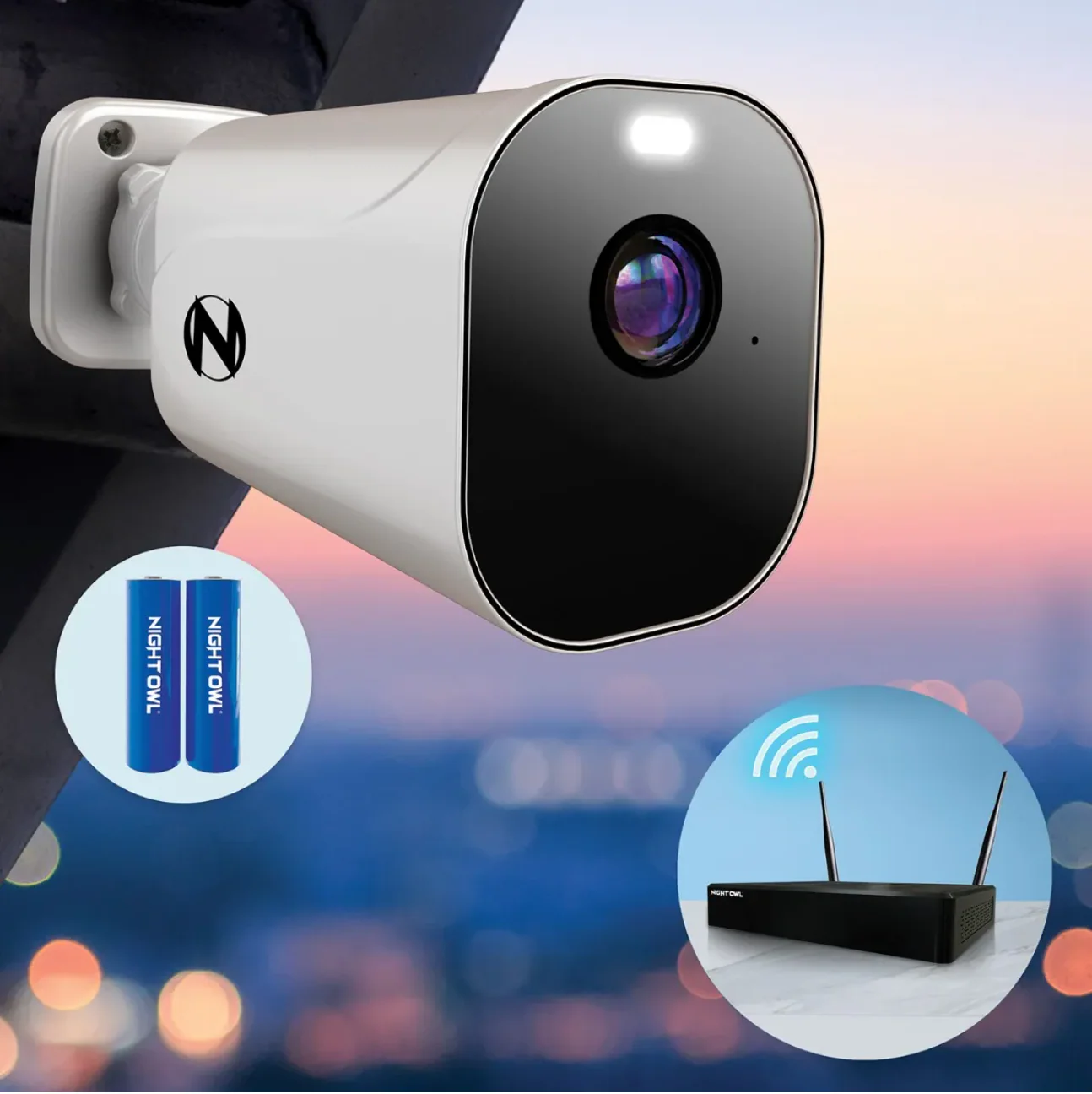 10 Channel 1080p Wi-Fi NVR with 1TB Hard Drive and 3 Wire Free Battery 1080p Spotlight Cameras with 2-Way Audio - Image 4