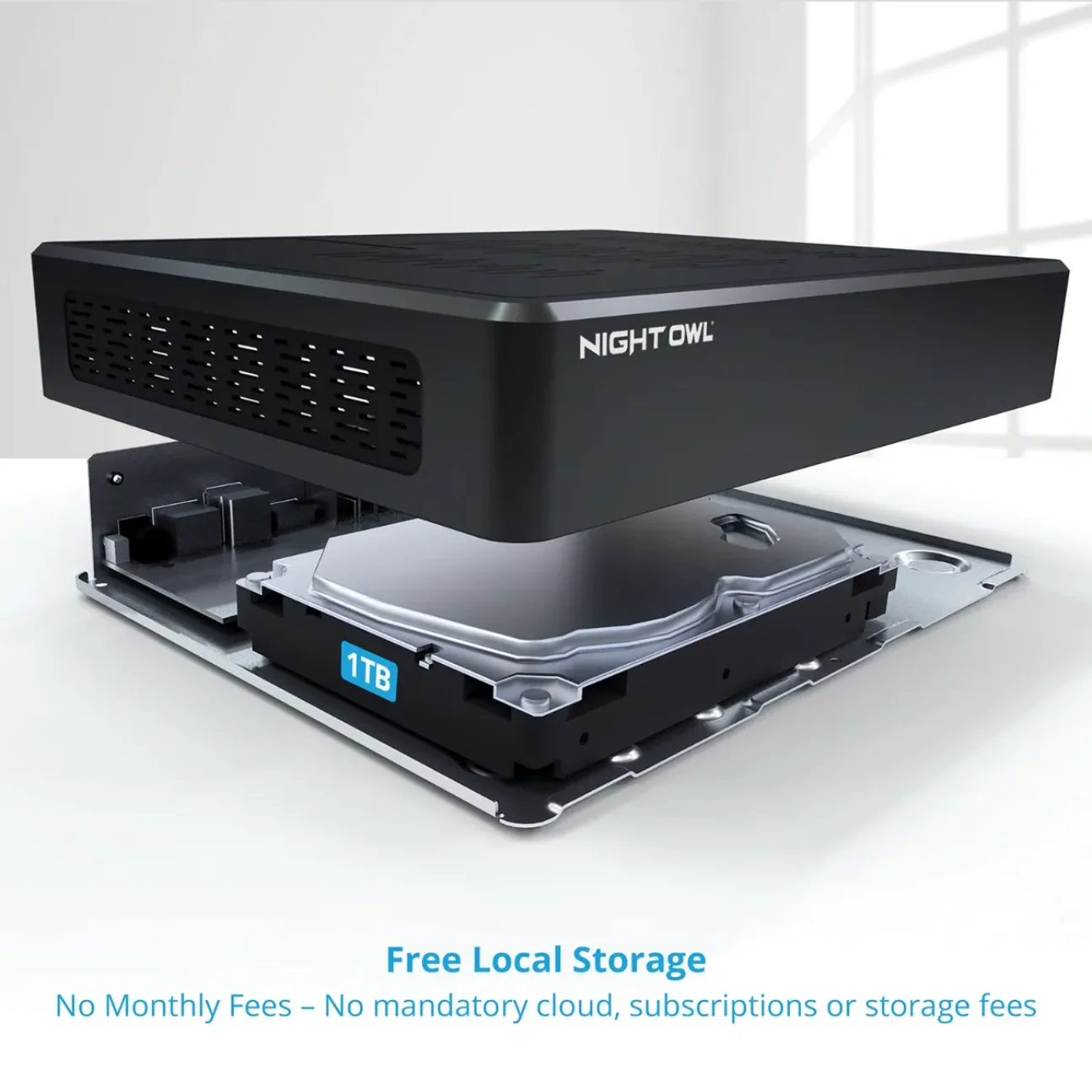 10 Channel 4K Bluetooth Wi-Fi NVR with 1TB Hard Drive and 4 Wi-Fi IP 4K Spotlight Cameras with 2-Way Audio and Audio Alerts and Sirens - Image 11