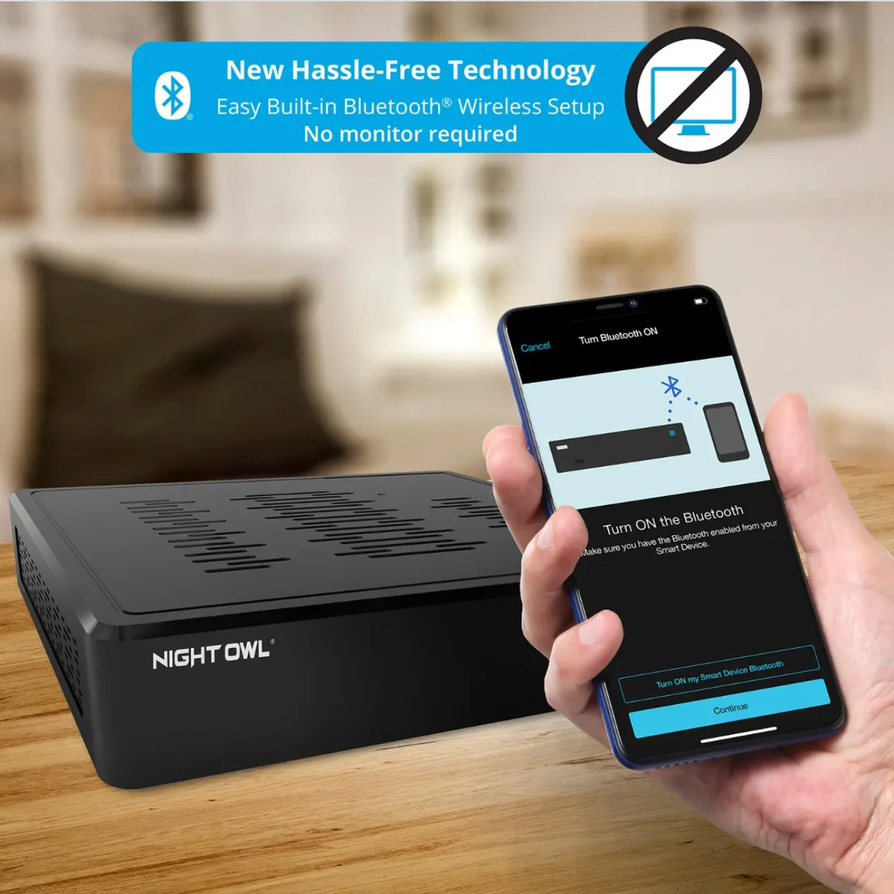 10 Channel 4K Bluetooth Wi-Fi NVR with 1TB Hard Drive and 4 Wi-Fi IP 4K Spotlight Cameras with 2-Way Audio and Audio Alerts and Sirens - Image 4