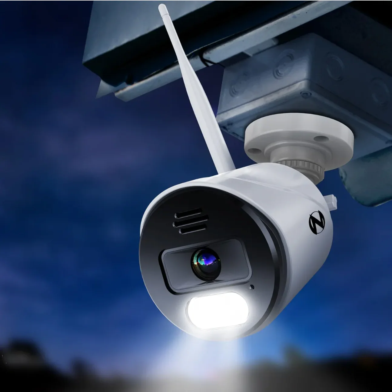 10 Channel 4K Bluetooth Wi-Fi NVR with 1TB Hard Drive and 4 Wi-Fi IP 4K Spotlight Cameras with 2-Way Audio and Audio Alerts and Sirens - Image 9