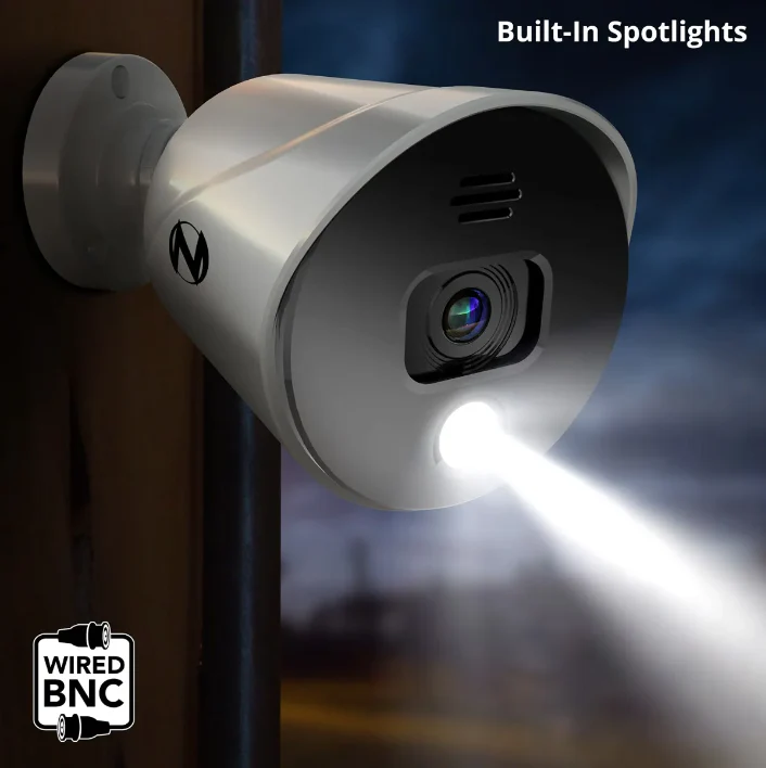 12 Channel 4K Bluetooth DVR with 2TB Hard Drive and 8 Wired BNC and 2 Wired IP 4K Spotlight Cameras with Audio Alerts and Sirens - Image 10