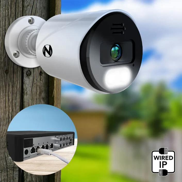 12 Channel 4K Bluetooth DVR with 2TB Hard Drive and 8 Wired BNC and 2 Wired IP 4K Spotlight Cameras with Audio Alerts and Sirens - Image 6