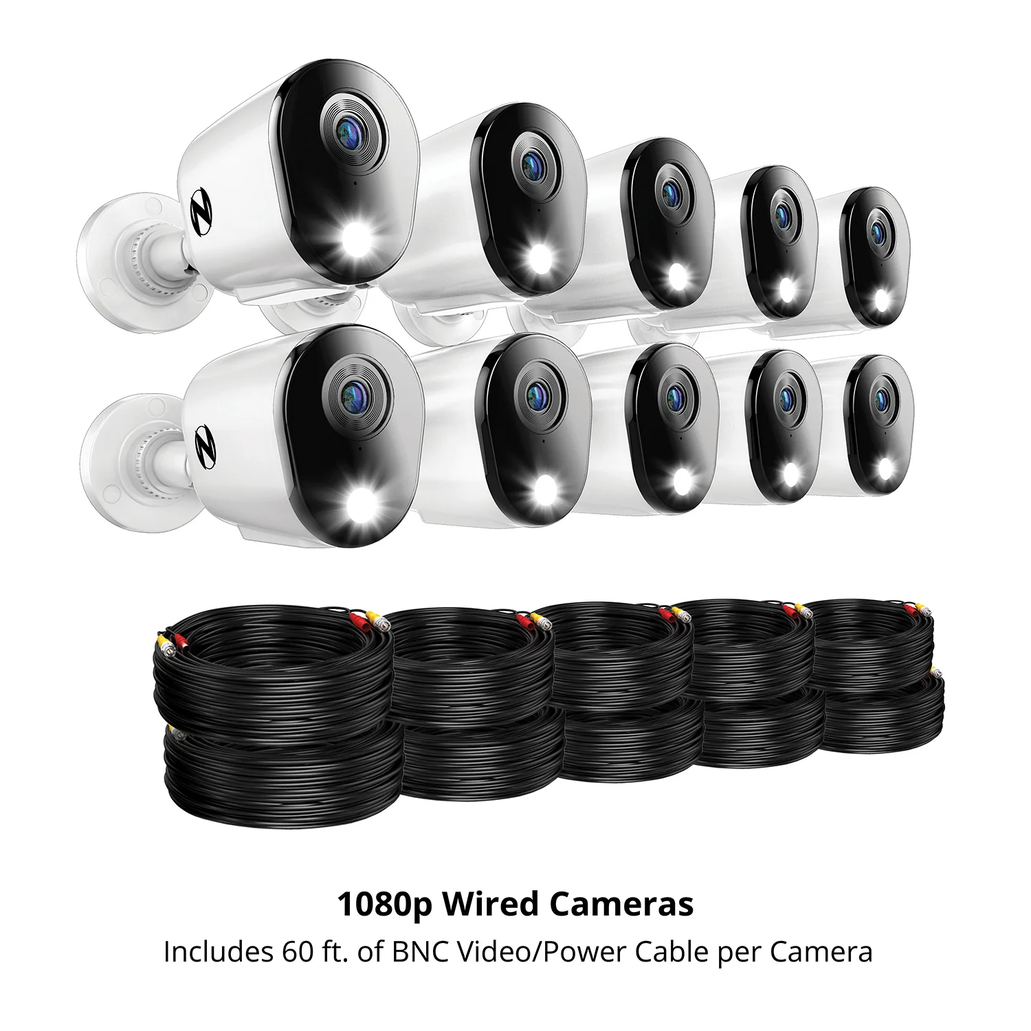 2-Way Audio 20 Channel DVR Security System with 1TB Hard Drive and 10 Wired 1080p Deterrence Cameras - Image 11