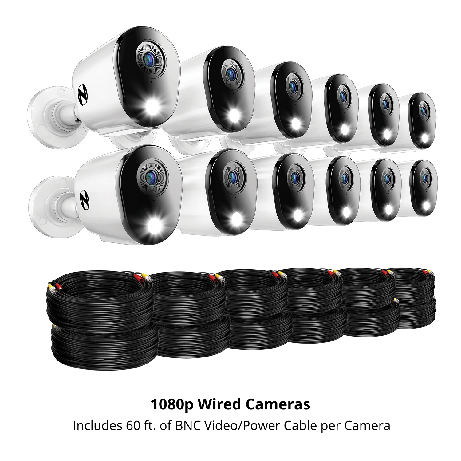 2-Way Audio 20 Channel DVR Security System with 1TB Hard Drive and 12 Wired 1080p Deterrence Cameras - Image 11