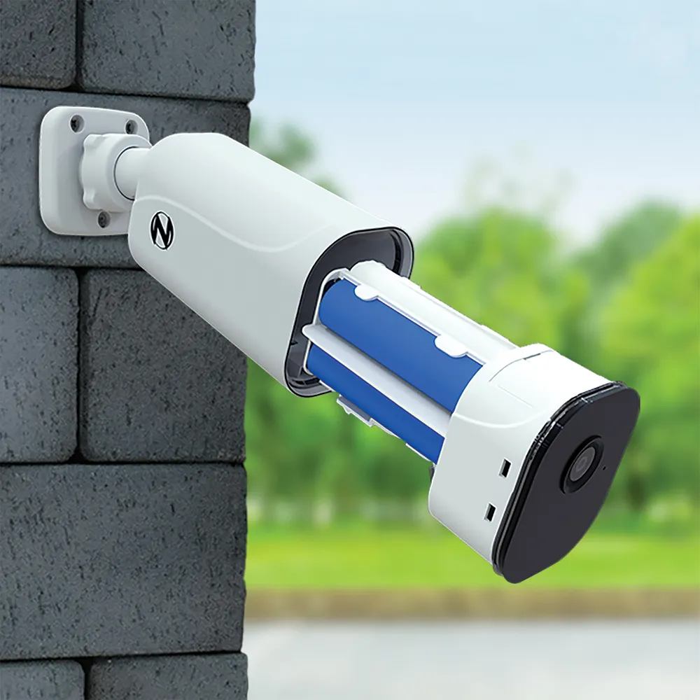Add On Wire Free Battery 1080p Spotlight Camera with 2-Way Audio - White - Image 3