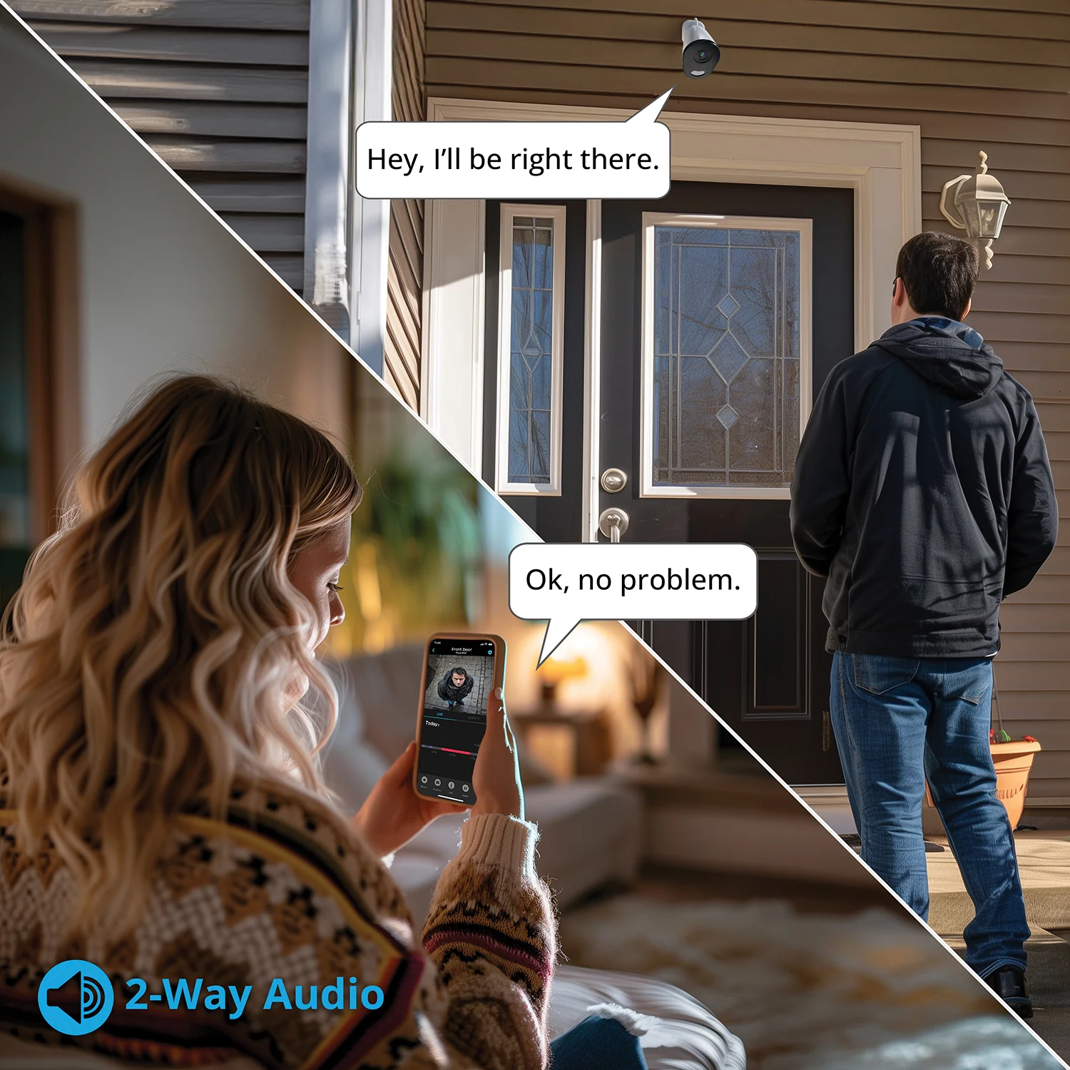 Expandable Wi-Fi Security Hub with 64GB microSD Card and 4 Plug-In Wireless 4K Deterrence Cameras - Image 11