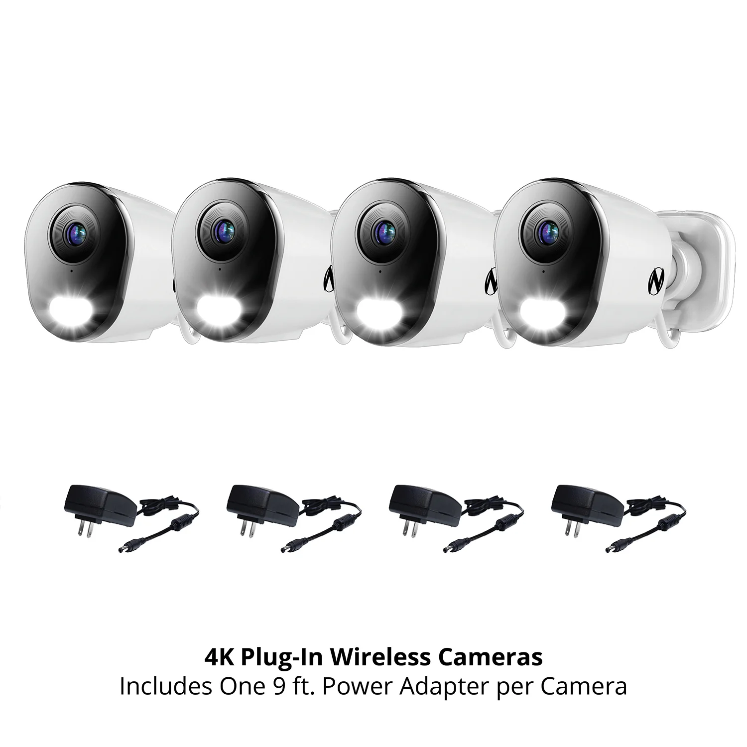 Expandable Wi-Fi Security Hub with 64GB microSD Card and 4 Plug-In Wireless 4K Deterrence Cameras - Image 13