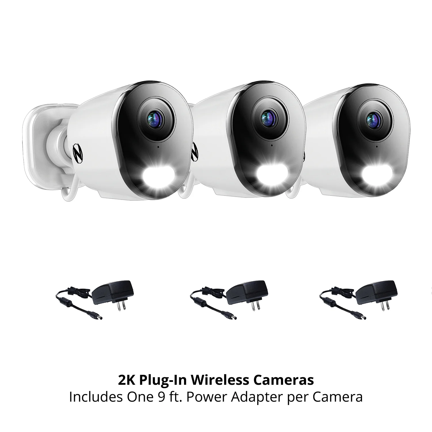 Expandable Wi-Fi Security Hub with 64GB microSD Card and 3 Plug-In Wireless 2K Deterrence Cameras - Image 13