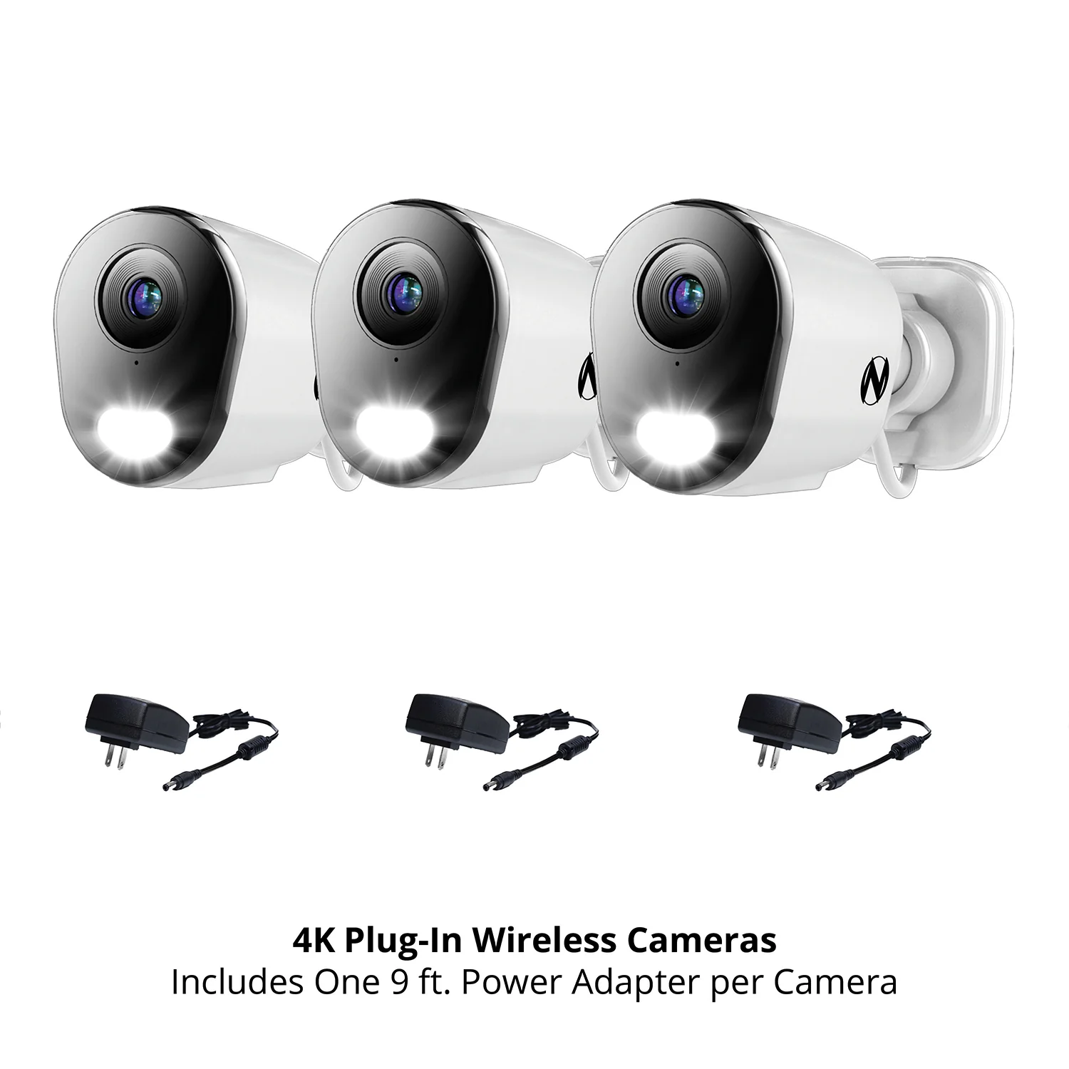 Expandable Wi-Fi Security Hub with 64GB microSD Card and 3 Plug-In Wireless 4K Deterrence Cameras - Image 13