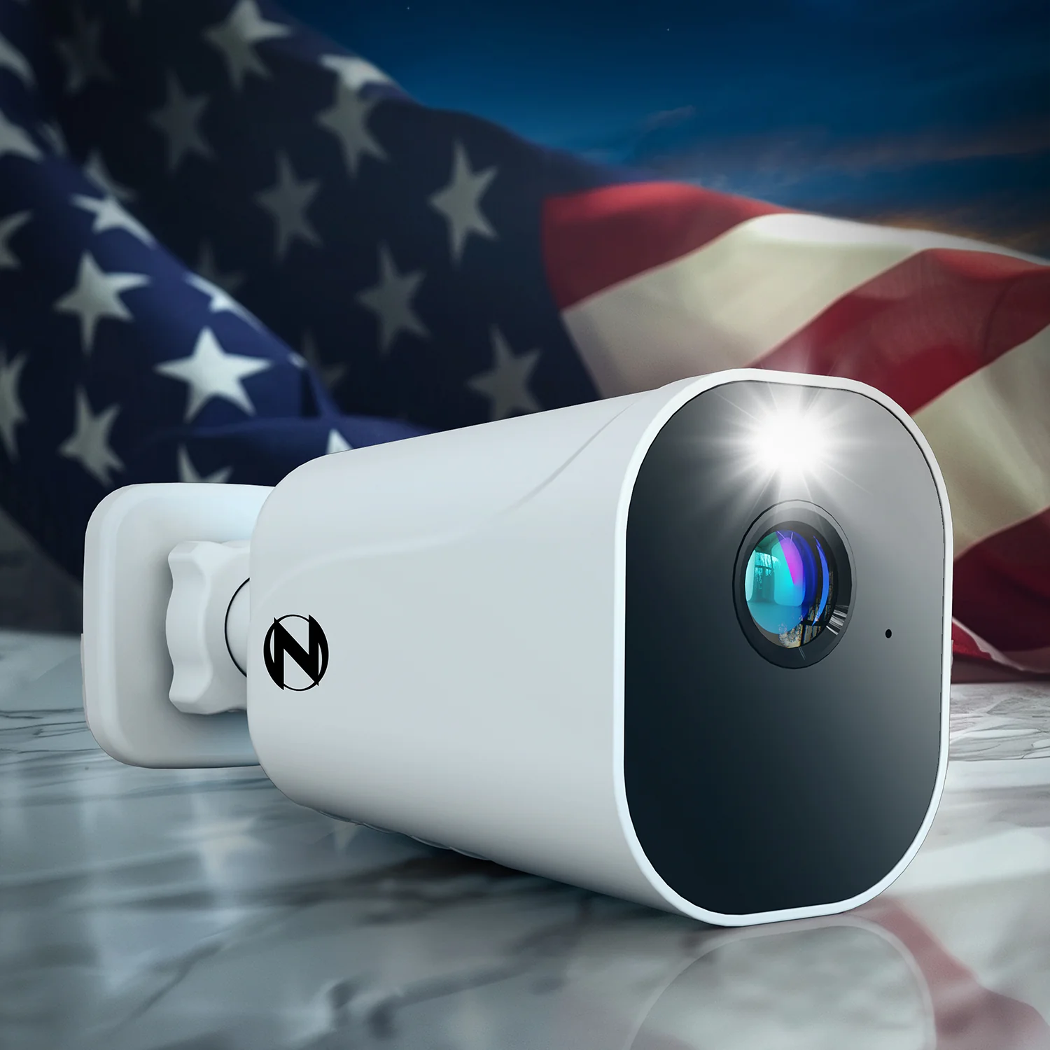 Expandable Wi-Fi Security Hub with 64GB microSD Card and 4 Wire Free 1080p Deterrence Cameras - Image 3