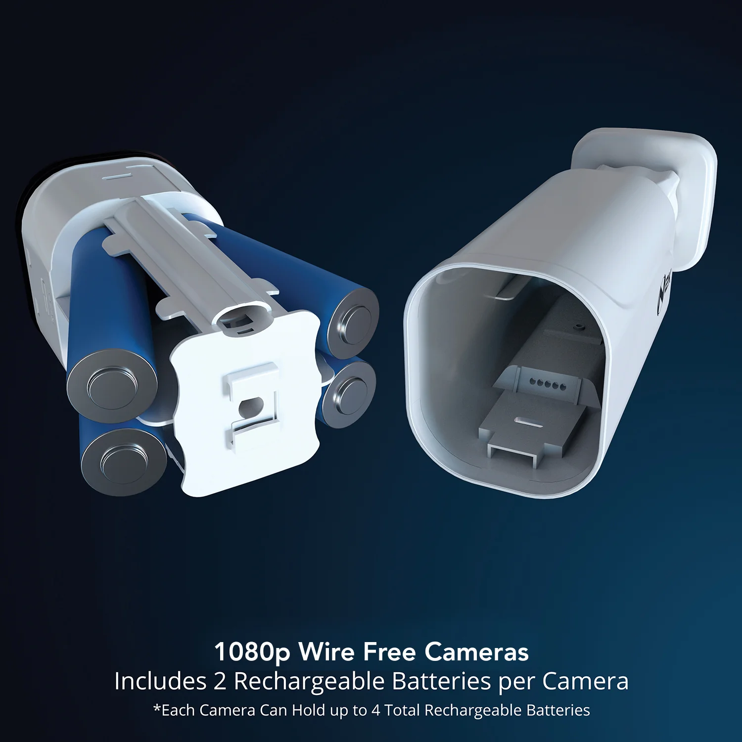 Expandable Wi-Fi Security Hub with 64GB microSD Card and 4 Wire Free 1080p Deterrence Cameras - Image 7