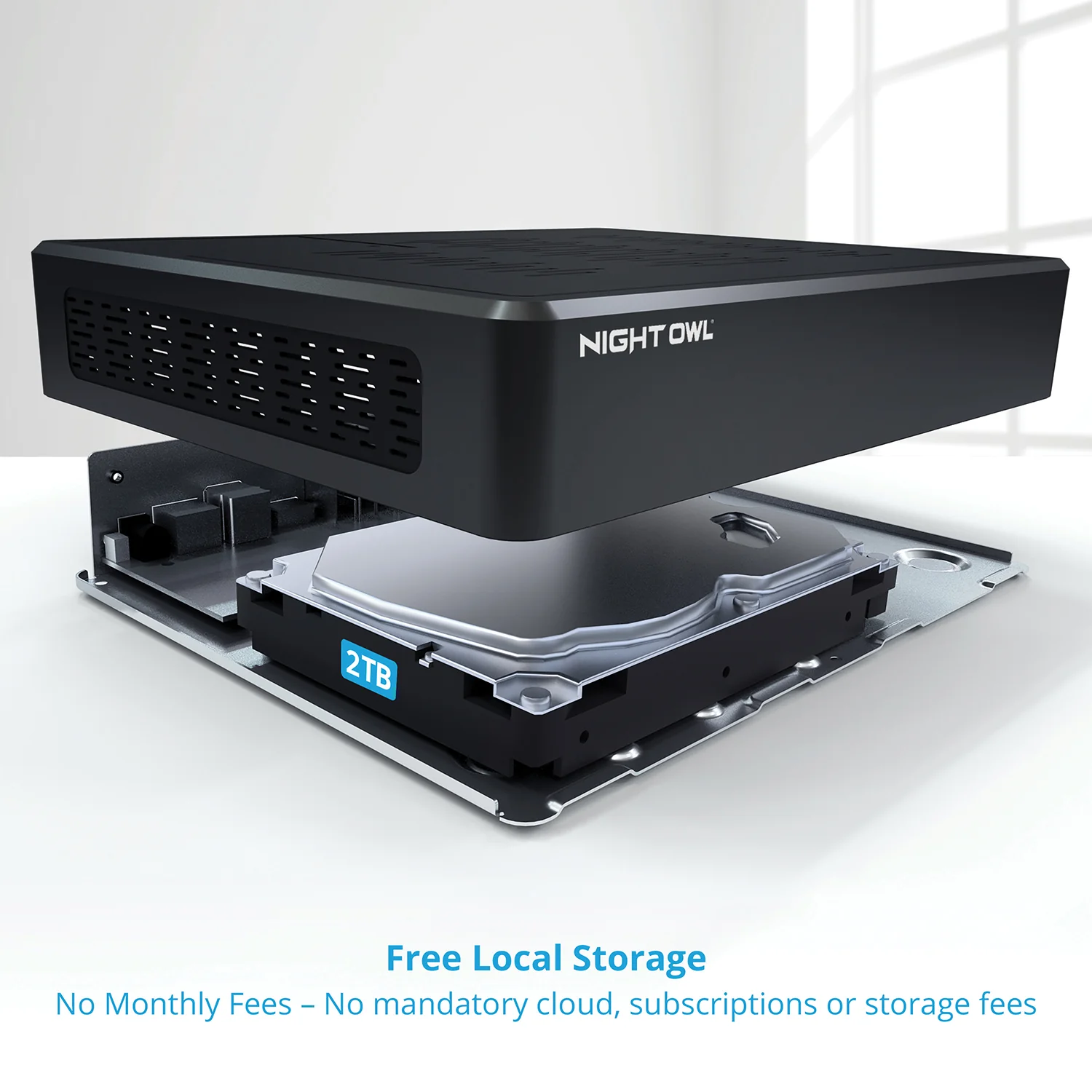 Power over Ethernet 12 Channel NVR Security System with 2TB Hard Drive and 6 Wired IP 4K Deterrence Cameras - Image 13