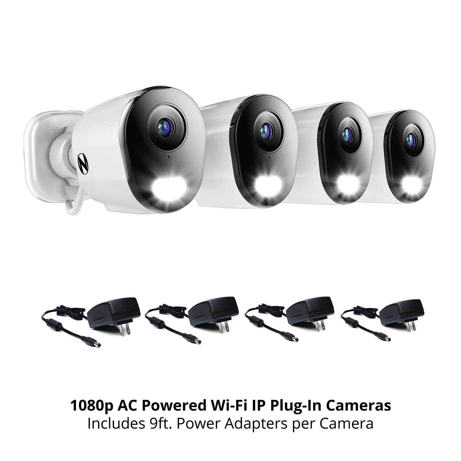 Refurbished 10 Channel 4K Wi-Fi NVR Security System with 1TB Hard Drive and 4 Wi-Fi IP 2K Deterrence Cameras with 2-Way Audio - Image 13
