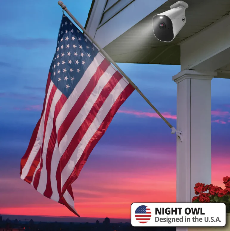 Refurbished Add On Wire Free Battery 1080p Spotlight Camera with 2-Way Audio - White - Image 4