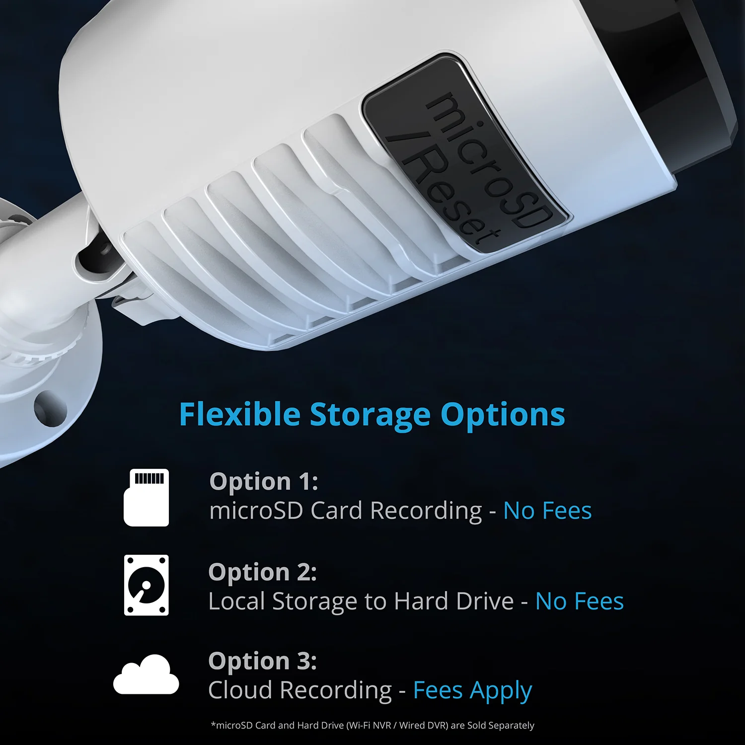 Refurbished Wi-Fi IP Plug In 4K Spotlight Camera with 2-Way Audio and Audio Alerts and Siren - White - Image 6