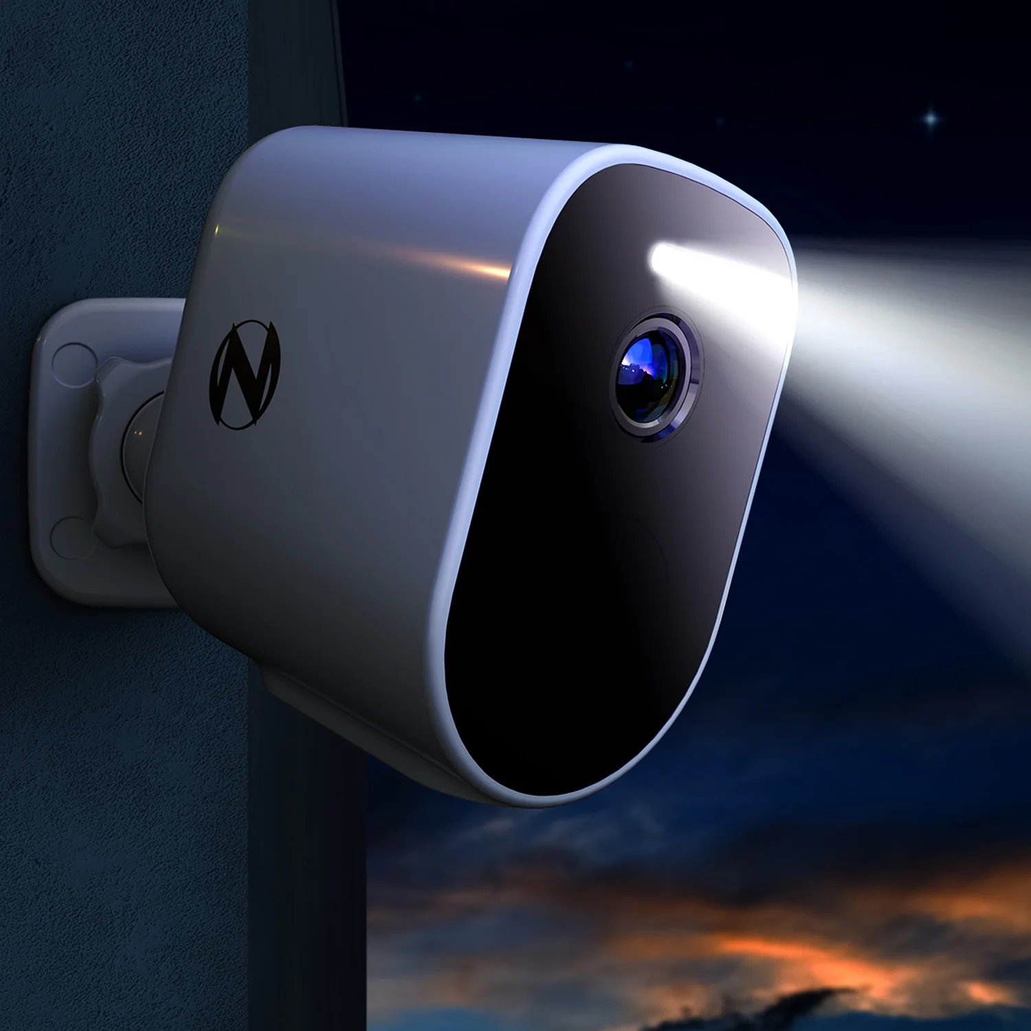 Wire Free (Battery) 2K Spotlight Cameras with 2-Way Audio and Audio Alerts and Sirens - 3 Pack - White - Image 11