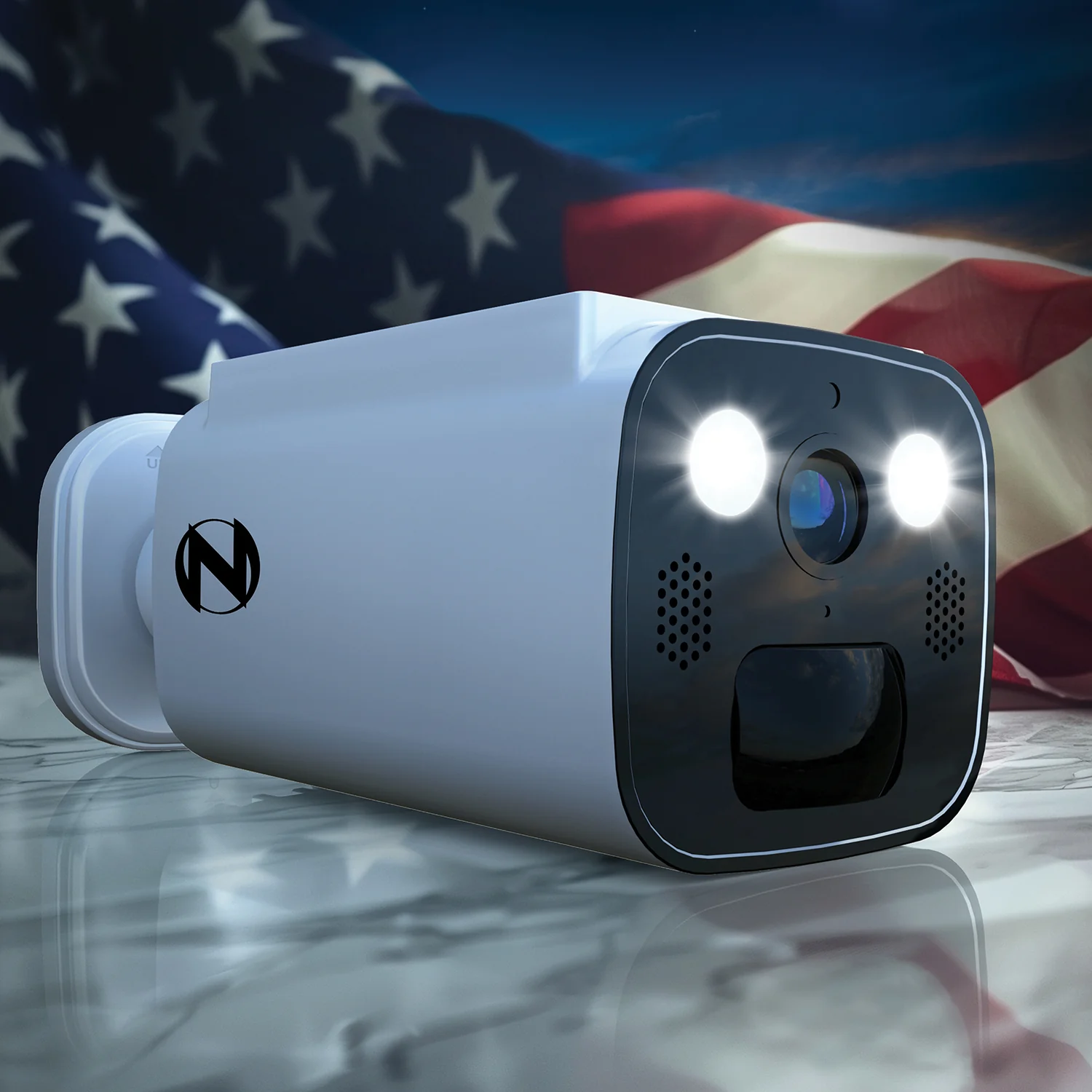 Expandable Wi-Fi Security Hub with 64GB microSD Card and 3 Solar Powered Wireless 2K Deterrence Cameras - Image 3