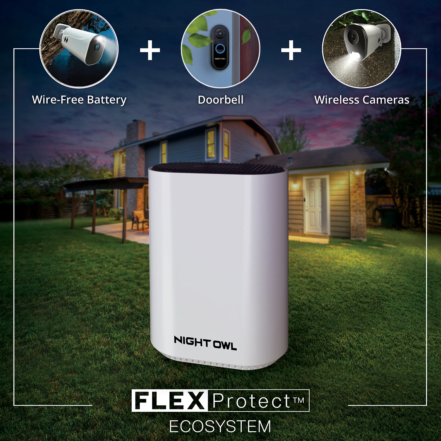 Expandable Wi-Fi Security Hub with 64GB microSD Card and 4 Wire Free Solar 2K Deterrence Cameras - Image 12