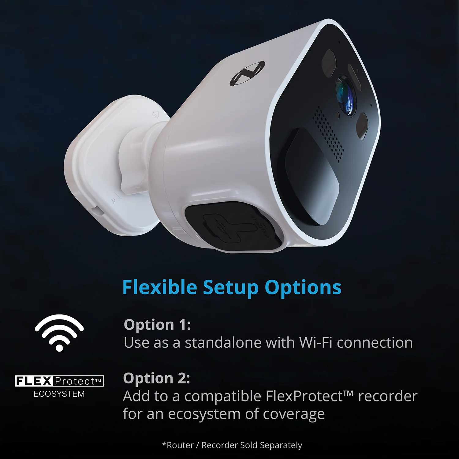 Wire Free 2K Spotlight Camera with 2-Way Audio - White - Image 6